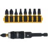 DeWalt 10 dielny set bitov Torsion s uhlovým nástavcom DT70578T
