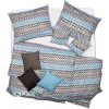 SCANquilt Obliečky Klasik DESIGN zik zak 140x200 70x90