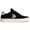 Dámske voľnočasové topánky Cariuma T20 PRO Black Suede and Mesh Ivory Logo Sneaker