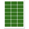 CDRmarket ETR0ECO0437A420GREEN samolepiace etikety 63,5 x 29,6 mm, 27 etiket, A4, 20 listů, zelené