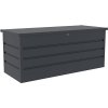 G21 Záhradný úložný box Denver 770l, antracitový plechový