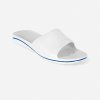 DECATHLON Pánske plavecké šľapky Slap 100 Plus biele 39-40