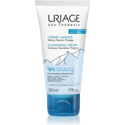 Uriage Hygiène Cleansing Cream vyživujúci čistiaci krém na telo a tvár 50 ml