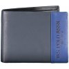 U.S. Polo Assn Centrev. H Leather Wallet Kožená pánska peňaženka BLU, navy/marine
