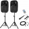 Vonyx VPS102A Plug & Play 600W reproduktor SET so stojanmi