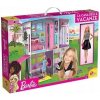 Barbie letná vila z tvrdého papiera s bábikou