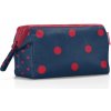 Kozmetická taštička Reisenthel Mixed Dots Red