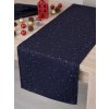 MKLozkoviny.sk Lurexový Vianočný behúň Trblietavá elegancia - 40 × 180 cm