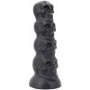 All Black Skull dildo 24 cm