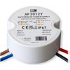 POS AF2012Y Napájací zdroj 20W, 12V DC, 1.67A, IP67, okrúhly, d50x22mm