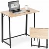 Skladací počítačový stôl 80x45 cm loftový stôl na notebook ModernHome
