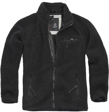 Brandit Teddyfleece jacket black