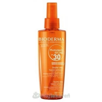 Bioderma Photoderm Bronz suchý olej SPF30 200 ml