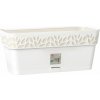 Samozavlažovací truhlík CLOE biely - 30 cm - 1 ks
