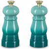 Le Creuset - mlynček na korenie a soľ set 2 ks, bleu riviera