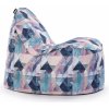 Tuli Sedací vak Moka Snímateľný poťah - Polyester Vzor Pastel