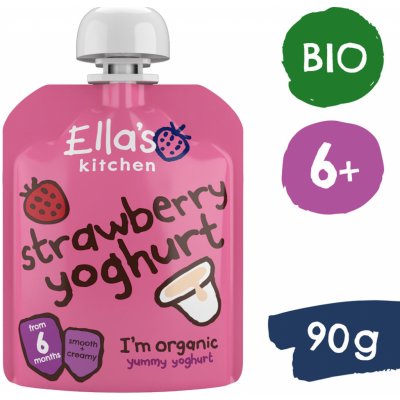 Ella's Kitchen BIO Jahody s jogurtom 90 g