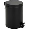 Nášľapný kôš na odpadky TORO 5l čierny
