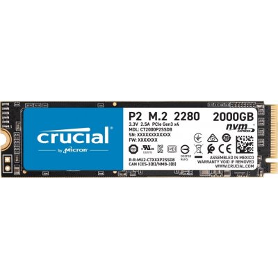 Crucial P2 2TB, CT2000P2SSD8