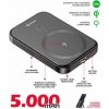 SWISSTEN POWER BANK FUSION 5000 mAh S NABÍJENÍM APPLE WATCH (kompatibilní s MagSafe) STŘÍBRNÁ 22013982