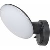 Rabalux Čierne fasádne LED svietidlo Varna 12W IP54 8134