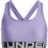 Dievčenská športová podprsenka s výstužou Under Armour G CROSSBACK BRA fialová 1390066-538 - YL