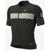 Letný pánsky cyklistický dres Alé Cycling PRR Stars čierny/šedý
