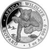 Bayerische Hauptmünzamt strieborná minca African Wildlife Leopard 2020 1 oz