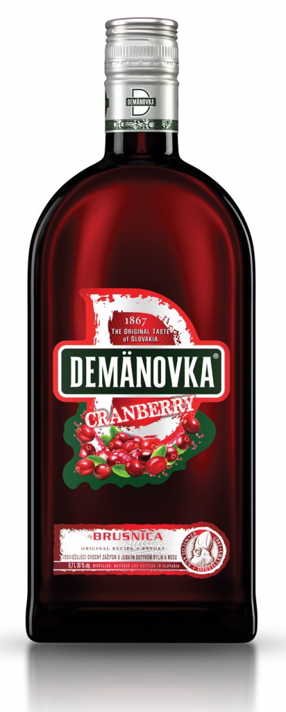 Demänovka Brusnica 30% 0,7 l (čistá fľaša)