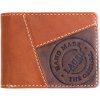 Pánska kožená peňaženka Lagen 511451 koňakovo hnedá