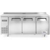 Arktic Trojdverový chladiaci stôl Kitchen Line 390L, 291L