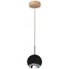 Spot-Light | Spot-Light 5143174 - LED Luster na lanku BALL WOOD 1xGU10/5W/230V matný dub | SP0277
