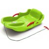 Baby Mix Plastové boby s operadlom a brzdami SPEED BOB zelené - Zelená