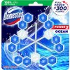 Domestos Power 5 tuhý WC blok Ocean 3 x 55 g