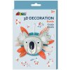 3D dekorácie na stenu Koala