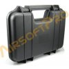 SRC Plastový kufor na pištoľ 31,5 x 25,5 x 7 cm- čierny