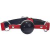 Devil Sticks Ball Gag red