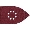 Wolfcraft 1793000 univerzálny brúsny papier na suchý zips, s otvormi Zrnitosť 120 (d x š) 142 mm x 107 mm 6 ks; 1793000