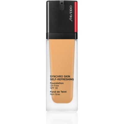Shiseido Synchro Skin Self-Refreshing Foundation dlhotrvajúci make-up SPF 30 odtieň 360 Citrine 30 ml