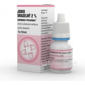 Jodid draselný 2% Unimed Pharma int.opo.1 x 10 ml