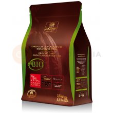 Cacao Barry Horká čokoláda organická kuvertura Dark Couverture Noire 71 % 2,5 kg