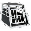 Tectake 400548 přepravní box pro psa s rovnou zadní stěnou 54 x 69 x 50 cm