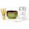 MatchaDay Matcha čaj set - Kasai 50g (plechovka) zelená