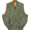 Alpha Industries vesta MA-1 Heritage Vest Sage Green Farba: zelená, Veľkosť: M