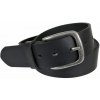 Kožený džínsový opasok na strmeň LLOYD čierny 4 cm 120