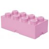 LEGO® úložný box 25 x 50,2 x 18,1 cm světle ružová