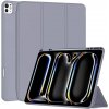 Techsuit Flex Trifold (s držiakom na pero) – Puzdro na iPad Pro 13 (2024) – Fialová