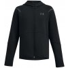 Detská rozopínací mikina Under Armour B UNSTOPPABLE FLEECE FZ čierna 1386687-001 - YXL