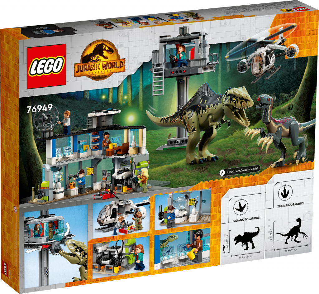 LEGO® Jurassic World 76949 Útok giganotosaura a therizinosaura od 103,33 €  - Heureka.sk