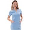 Perlička® Zdravotnícka košeľa LILI Úplet Bledomodrá Veľkosť: XXS, Farba: Bledomodrá